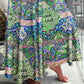 🌸【M-2XL】Spódnica damska z wysokim stanem z nadrukiem