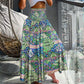 🌸【M-2XL】Spódnica damska z wysokim stanem z nadrukiem