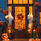 Podświetlany żyrandol do dekoracji na Halloween