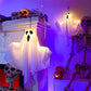 Podświetlany żyrandol do dekoracji na Halloween