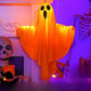 Podświetlany żyrandol do dekoracji na Halloween