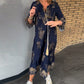 💖Luźna sukienka v-neck w stylu vintage