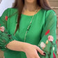 💝Elegancka luźna sukienka z kwiatowym nadrukiem